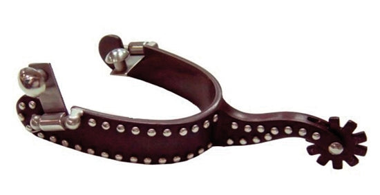 Antiqued Brown Steel Spurs
