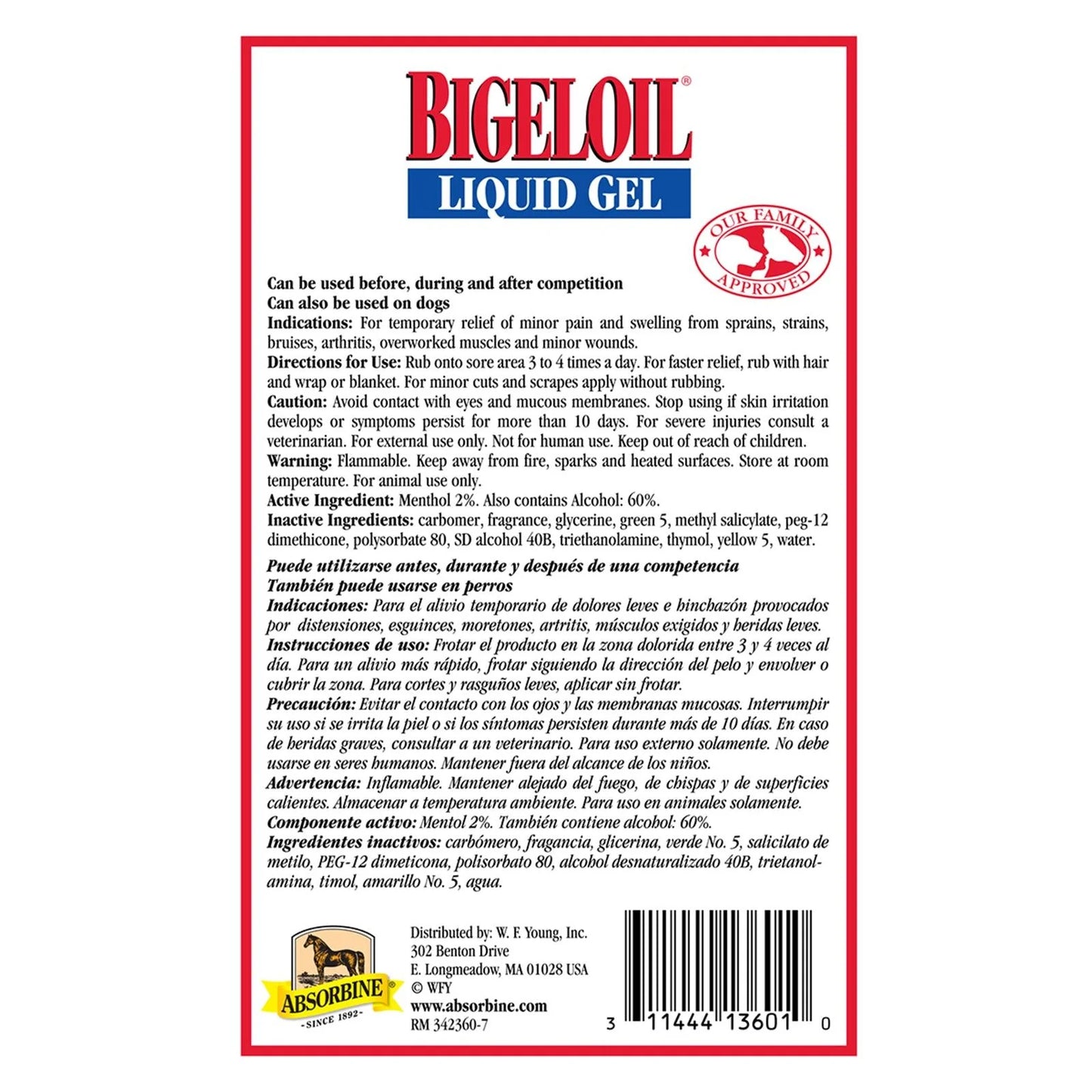 Bigeloil Gel Liniment