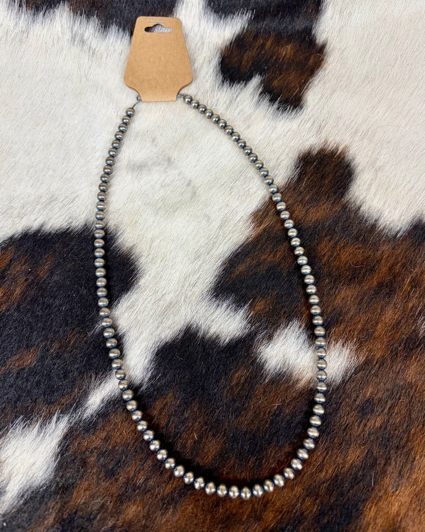 Authentic 6mm Necklace - 22"