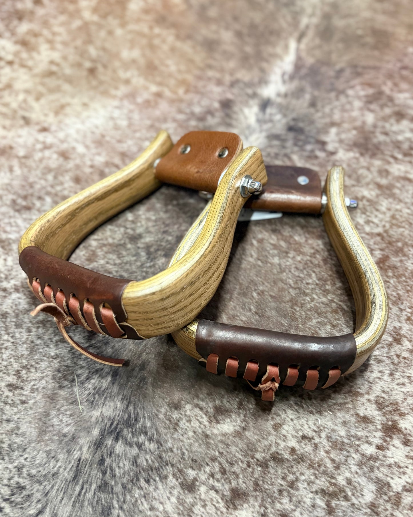 Ranchers Wood Stirrups