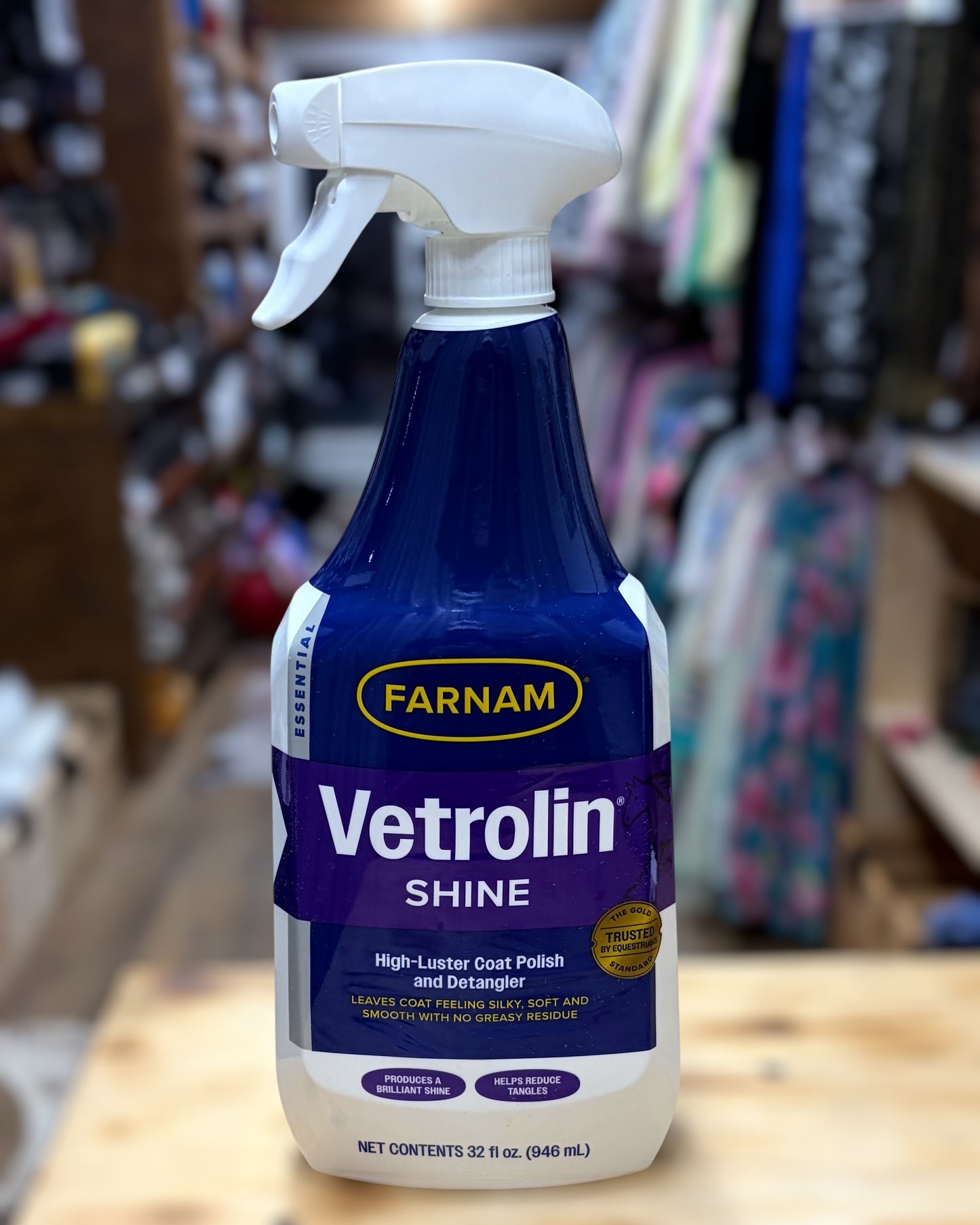 Vetrolin Shine Spray - 32 Ounces
