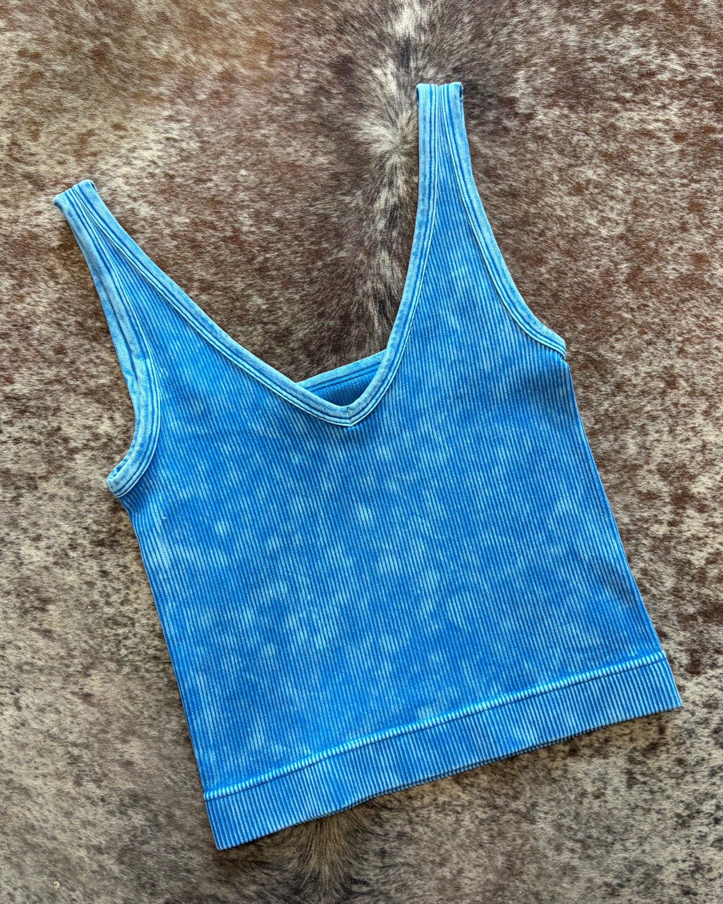 The Jayden Tank - Bright Blue