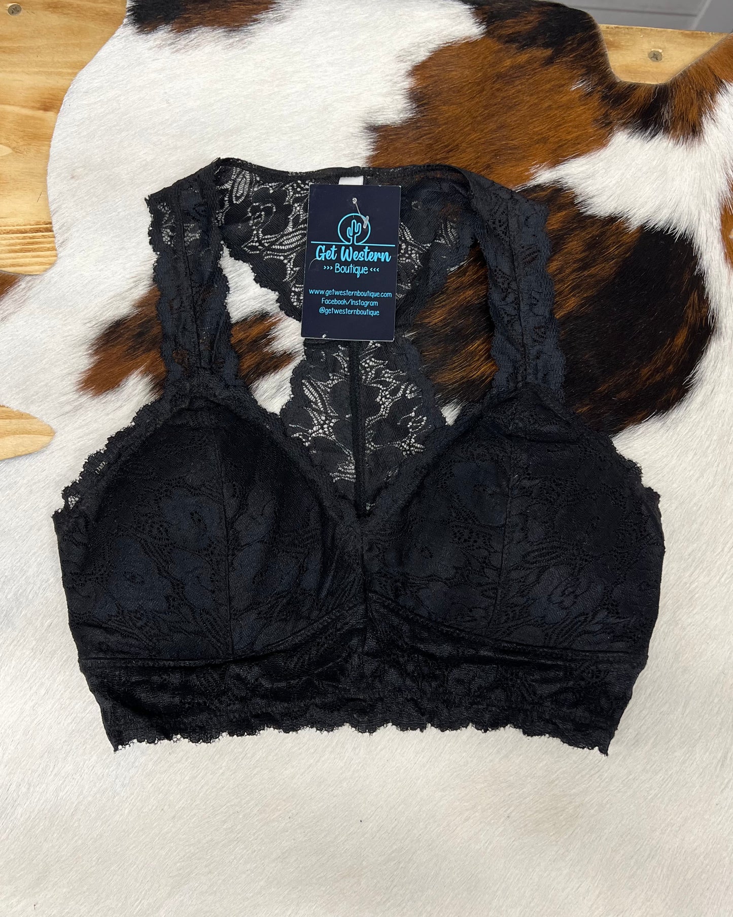Black Lace Bralette