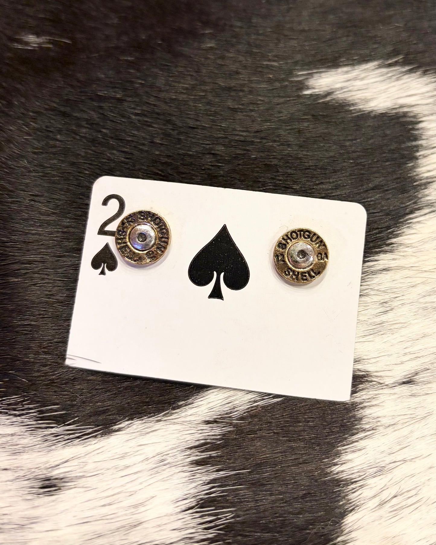 Copper Shotgun Shell Earrings