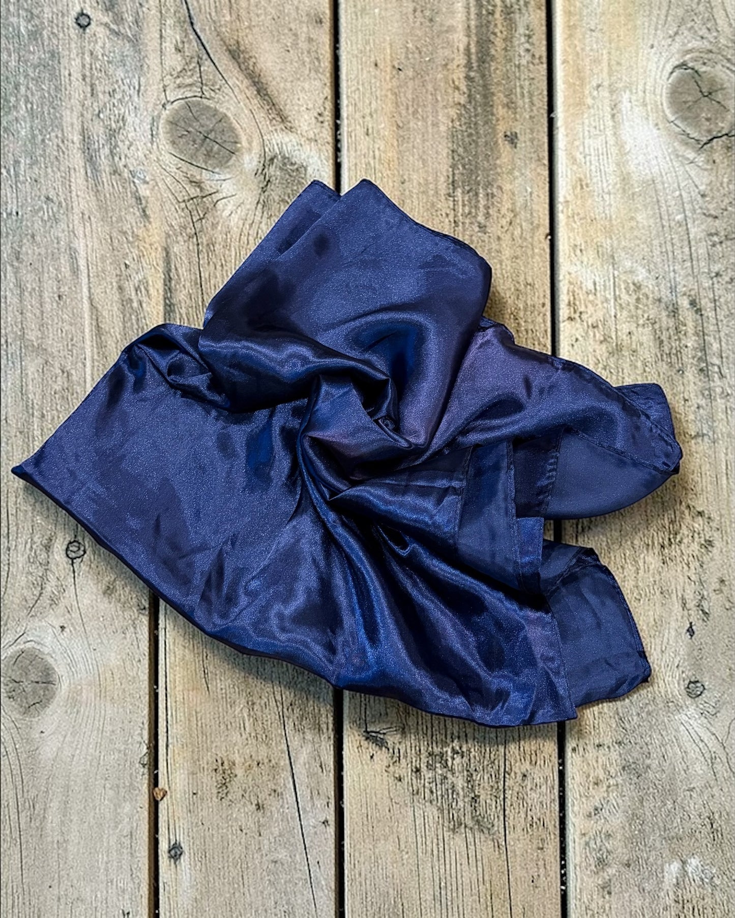 Navy Blue Wild Rag