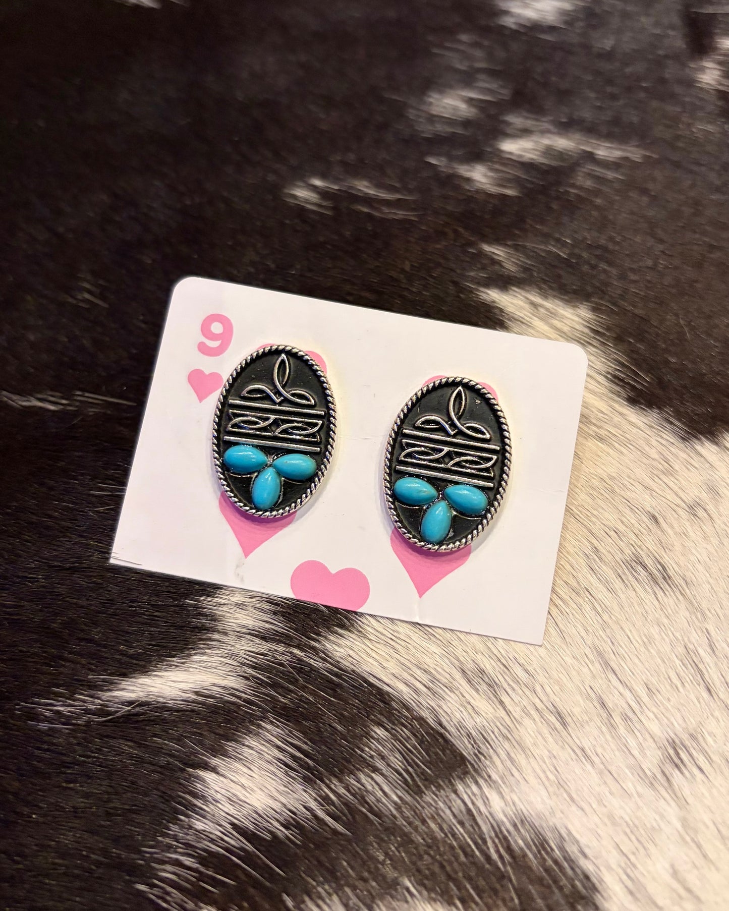 Boot Stitch Earrings