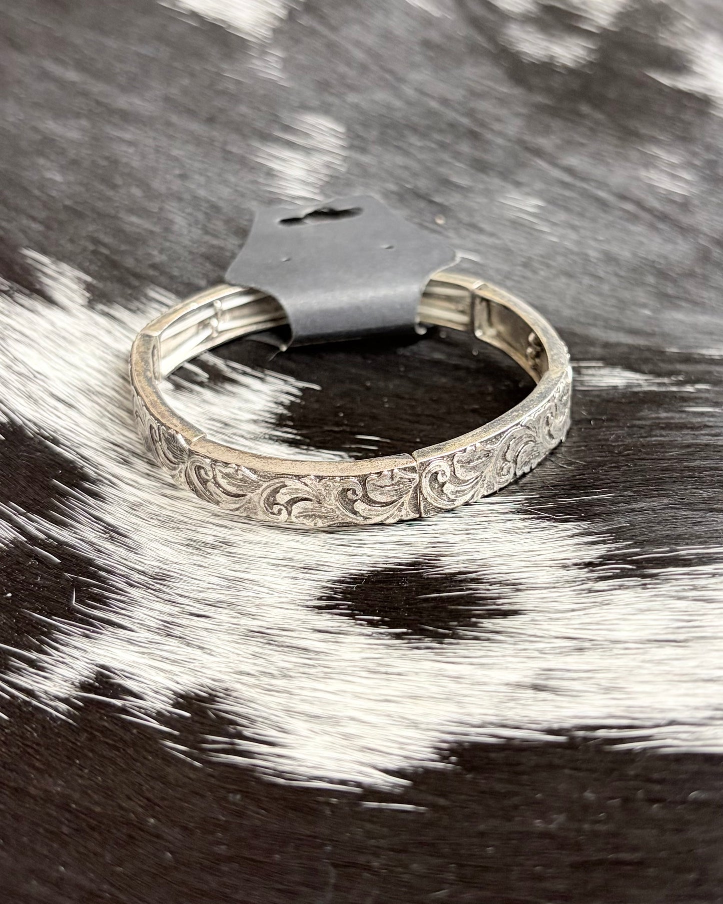 Tooled Stretch Bracelet