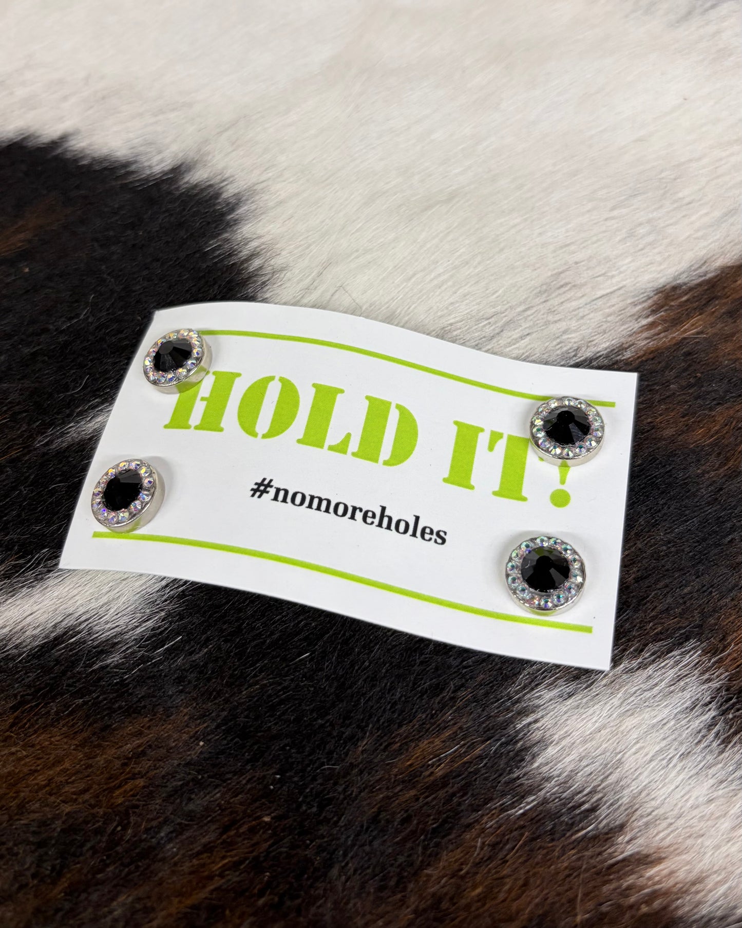Hold It! Magnetic Number Holders - Black/AB