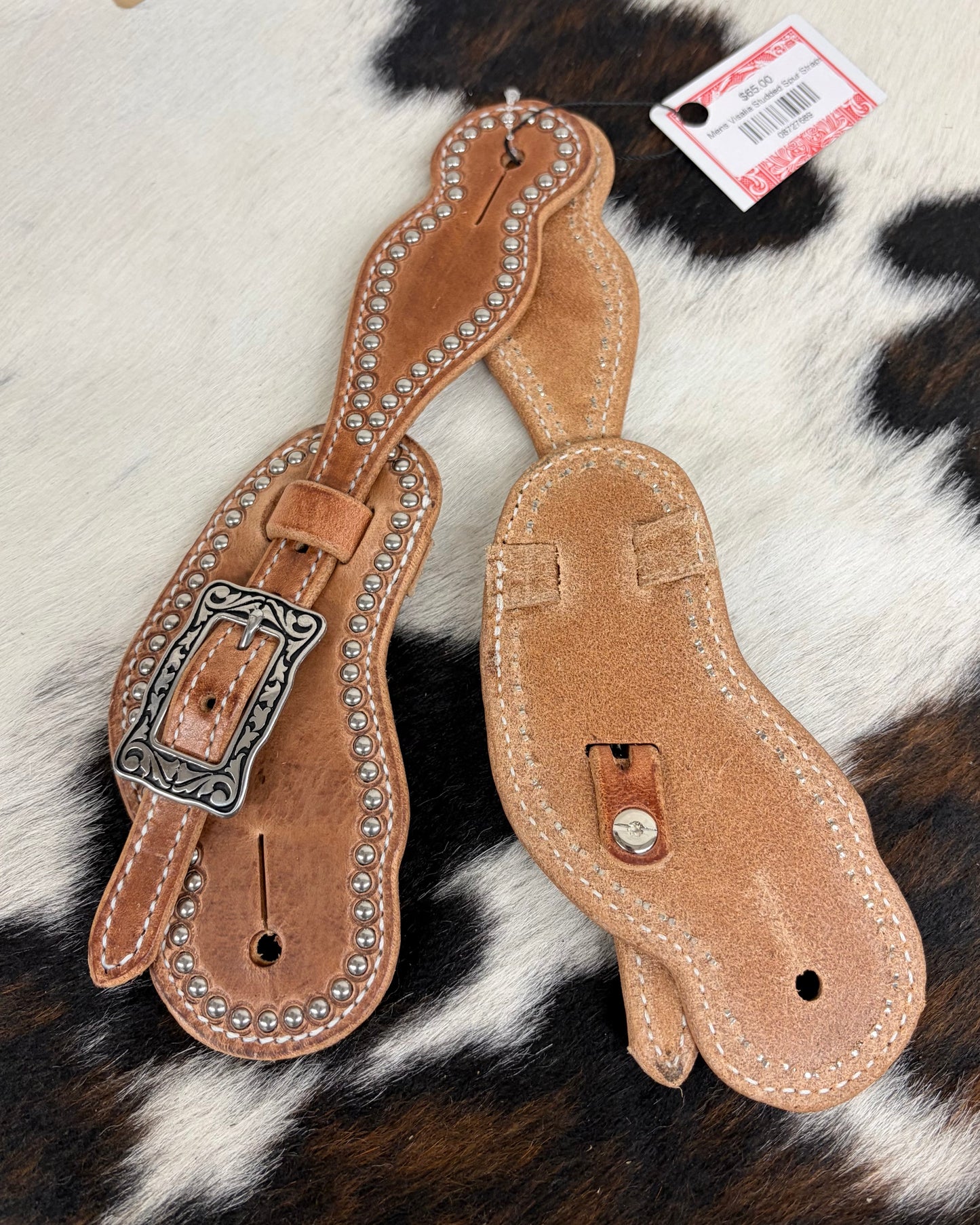 Mens Visalia Studded Spur Straps