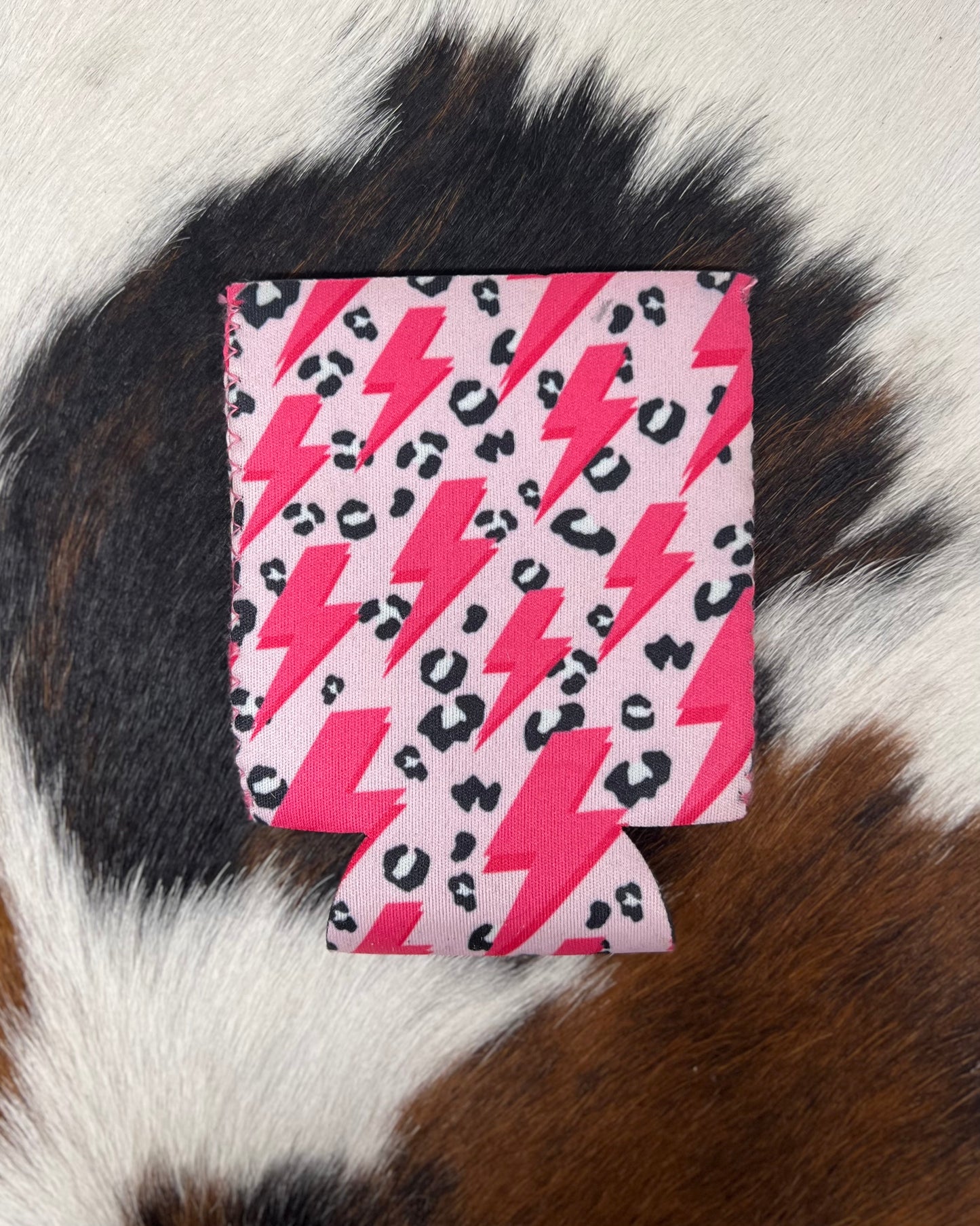 Cheetah Bolt Koozie