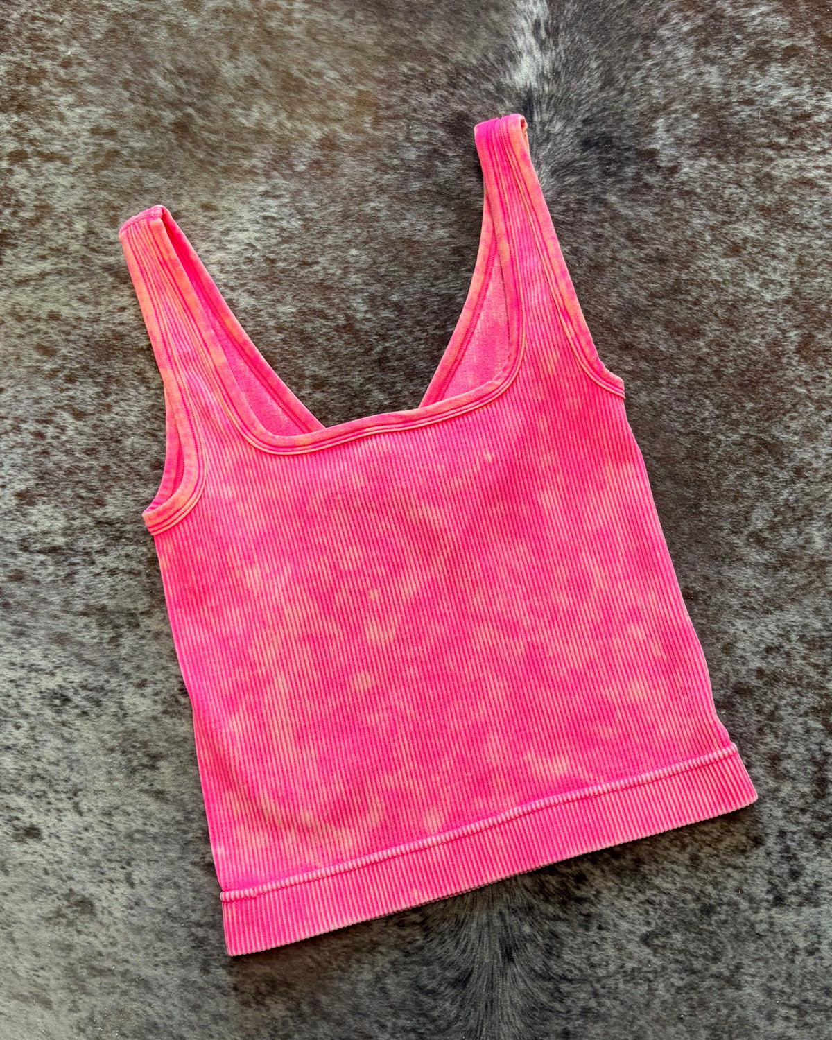 The Jayden Tank - Coral Fuchsia