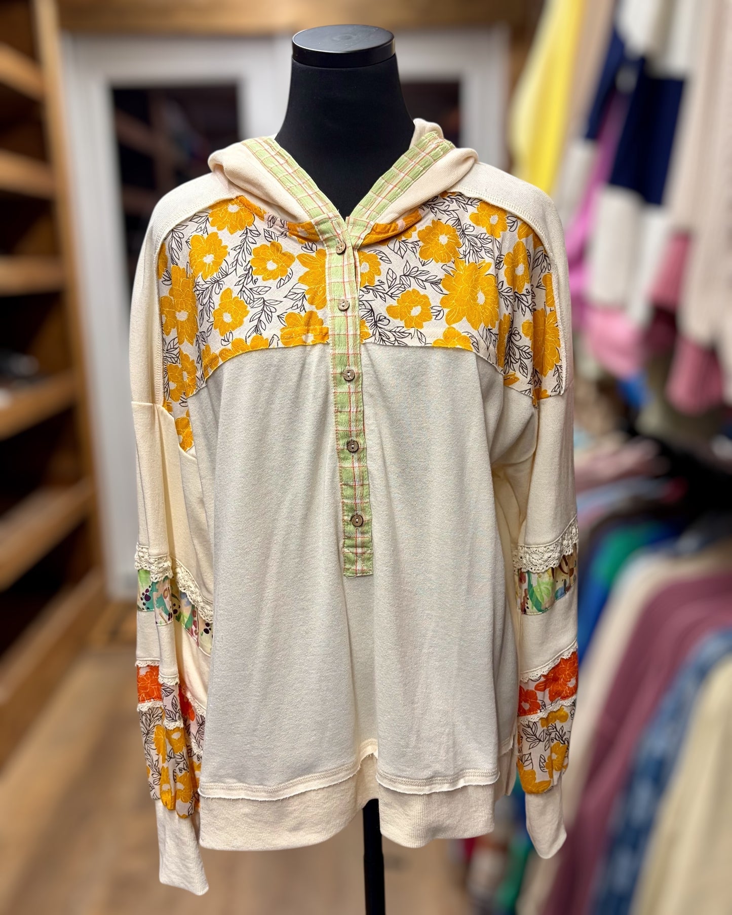 The Gaby Pullover - Cream