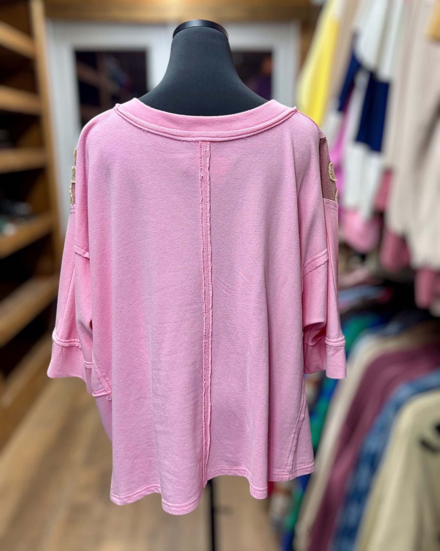 The Margo Pink Top