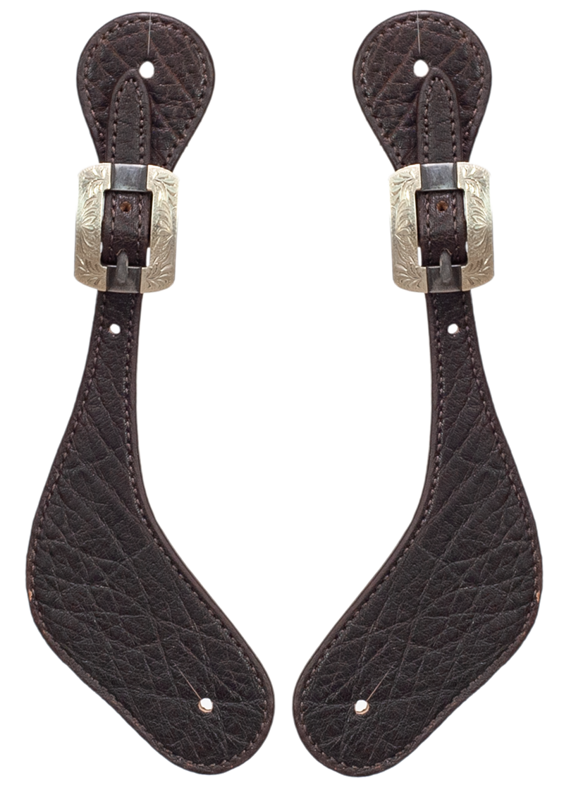 Mens Exotic Leather Spur Strap