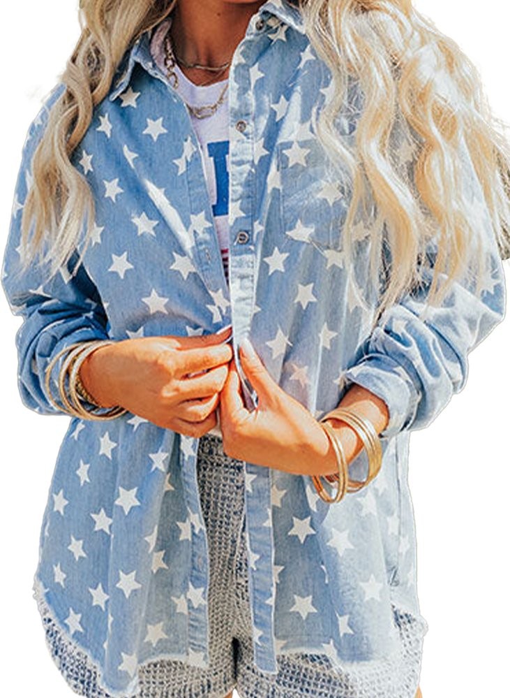 Denim Star Jacket