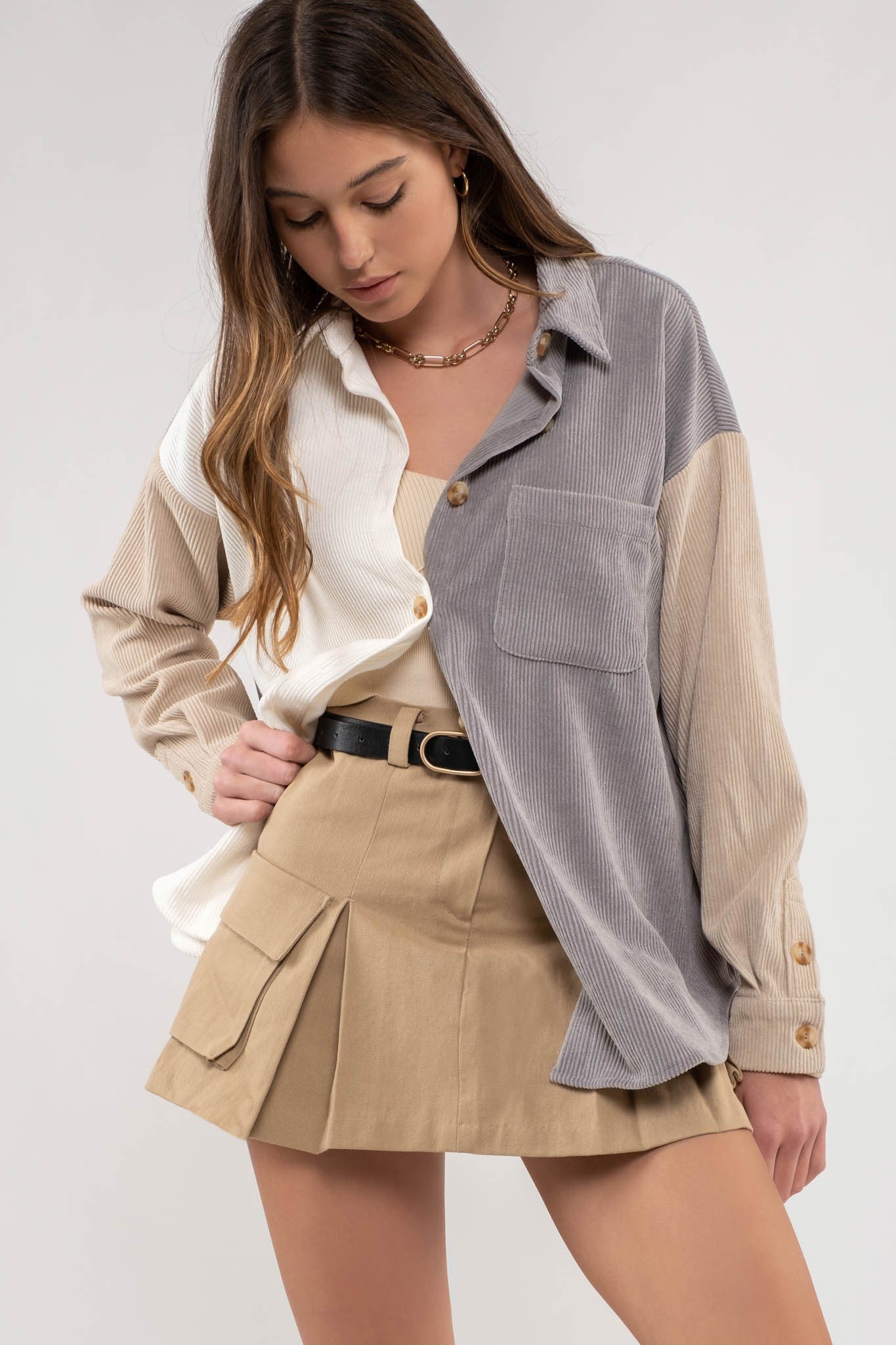 Loretta Corduroy Shacket