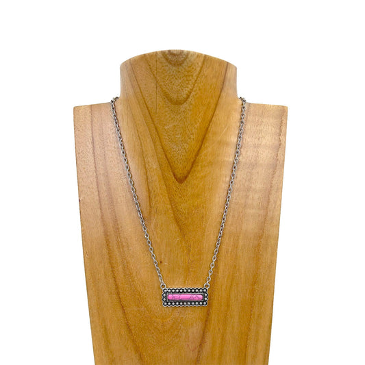 The Madison Necklace - Pink