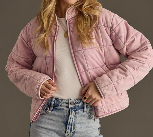 The Dixie Jacket - Dusty Pink