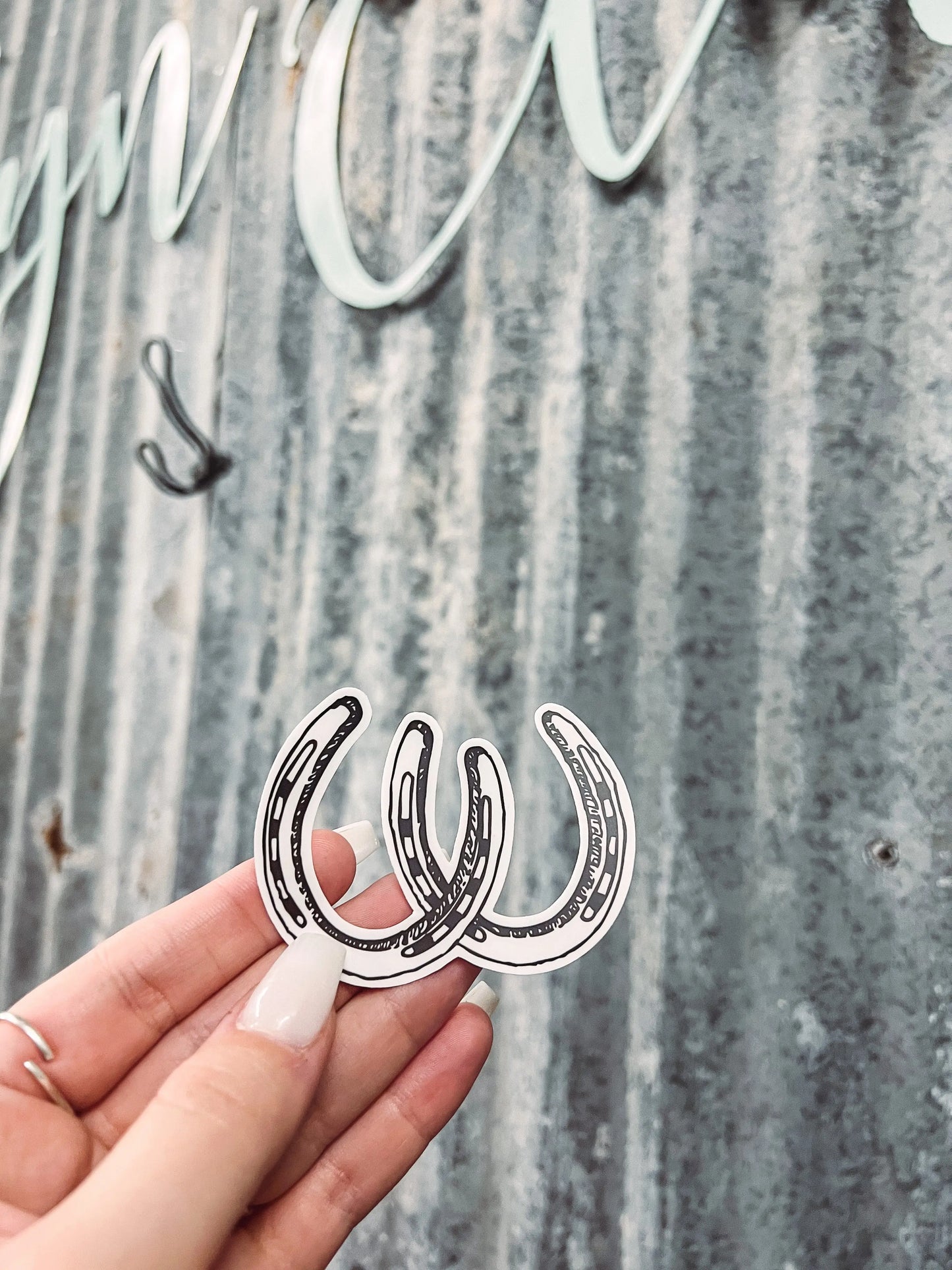 Sticker - Horse Shoes