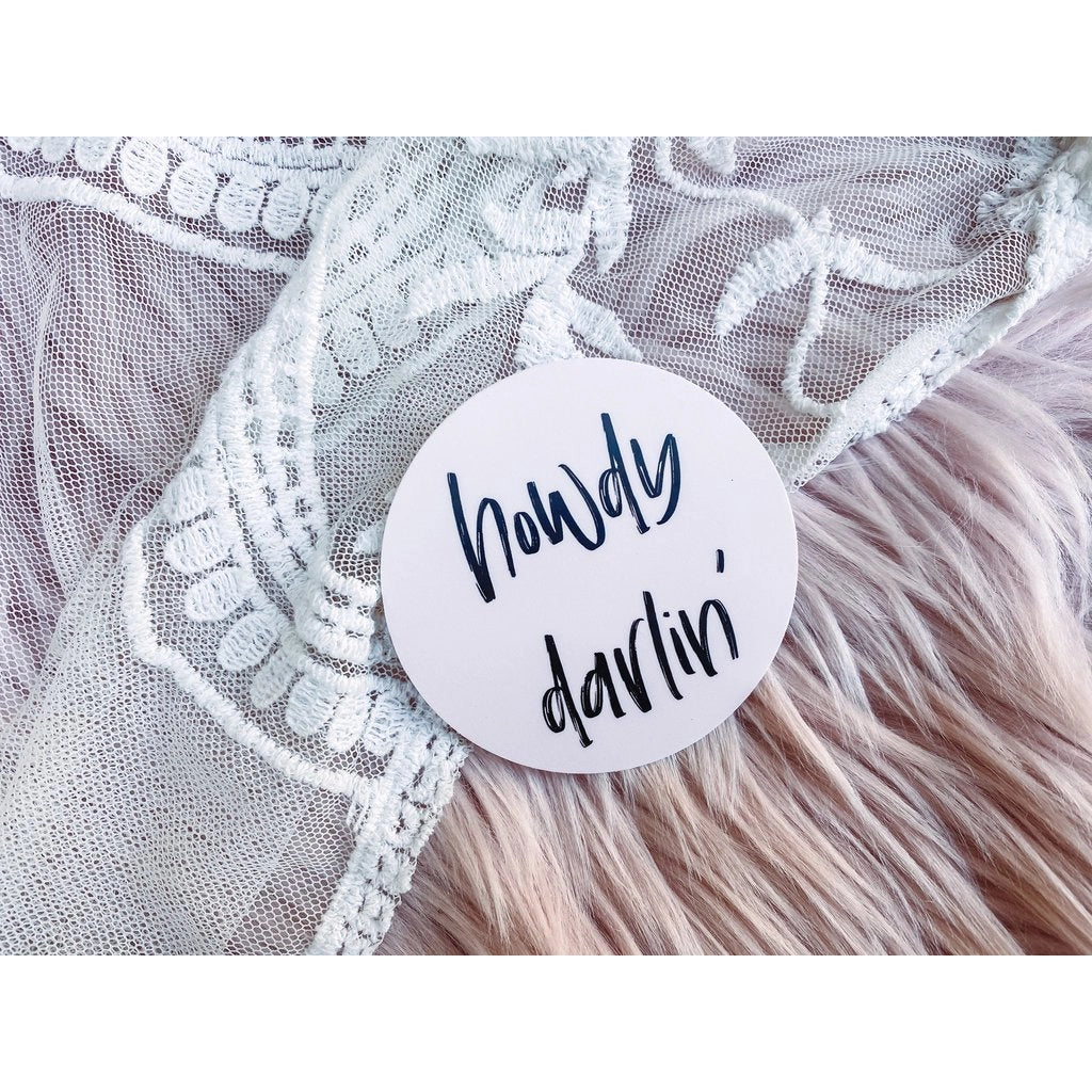 Sticker - Howdy Darlin