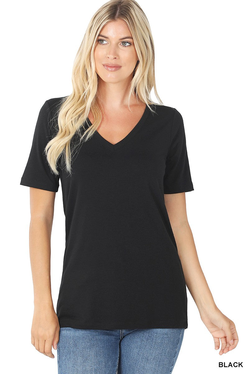 Black Basic Tee