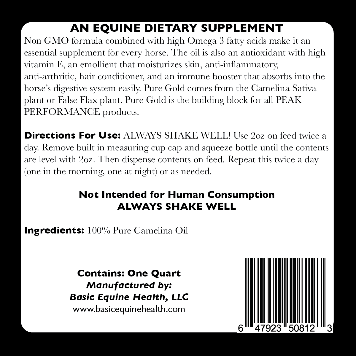 Gut Health Pure Gold (Gallon)