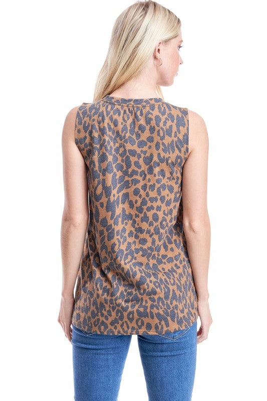 Brown Leopard Tank