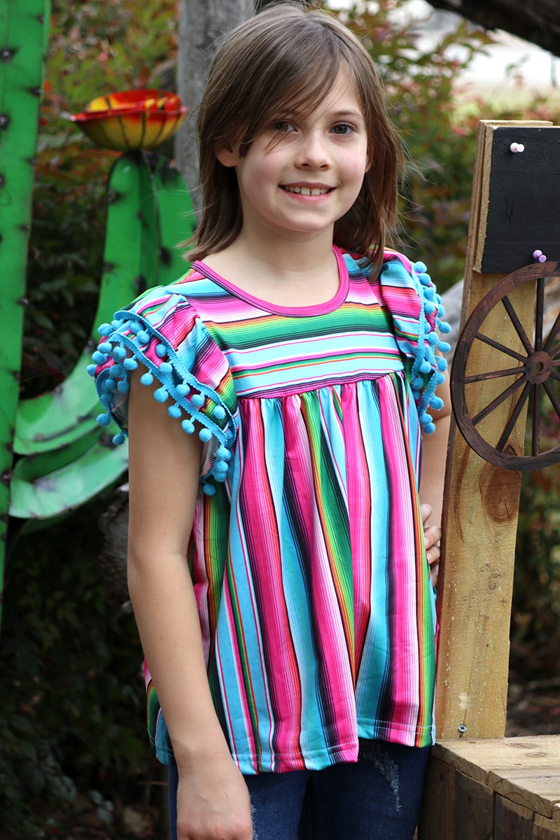 Youth Serape Top