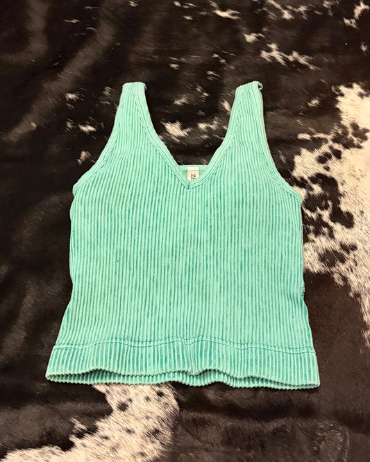 The Katie Tank - Kelly Green