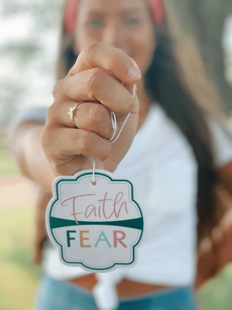 Faith Over Fear Air Freshener