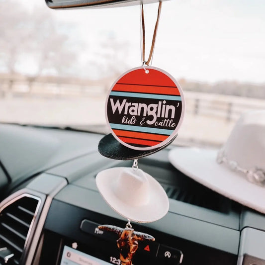 Wranglin Kids & Cattle Air Freshener