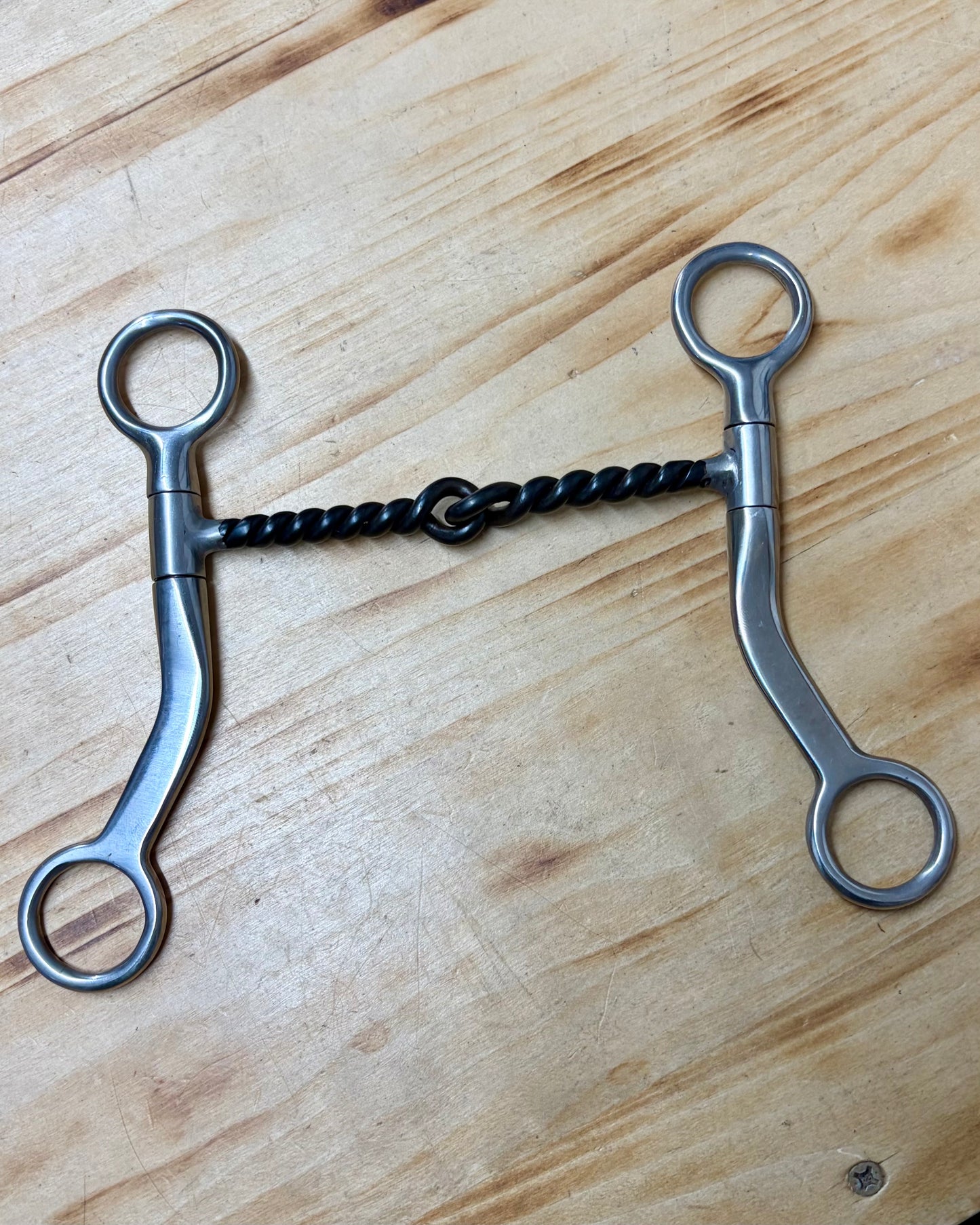 Short Shank Twisted Wire Snaffle