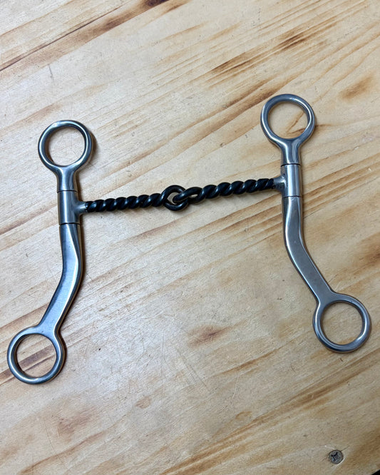 Short Shank Twisted Wire Snaffle