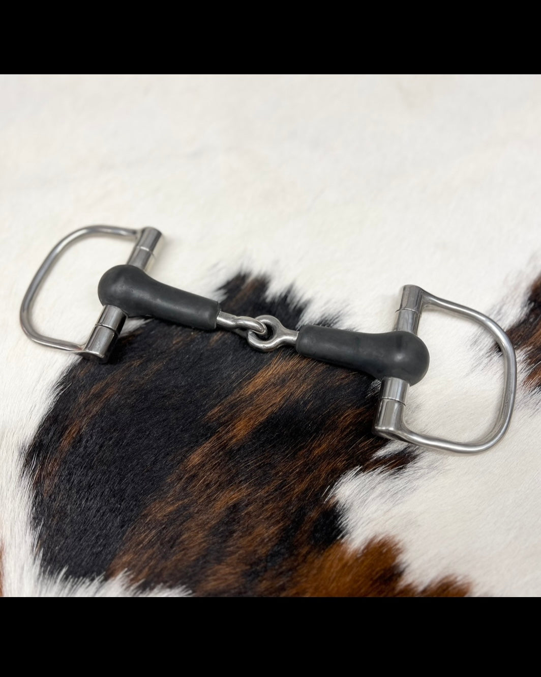 Rubber D-Ring Snaffle
