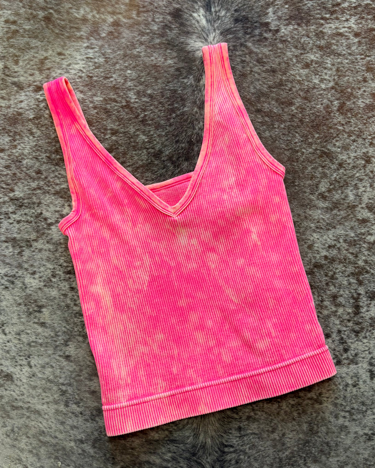 The Jayden Tank - Coral Fuchsia