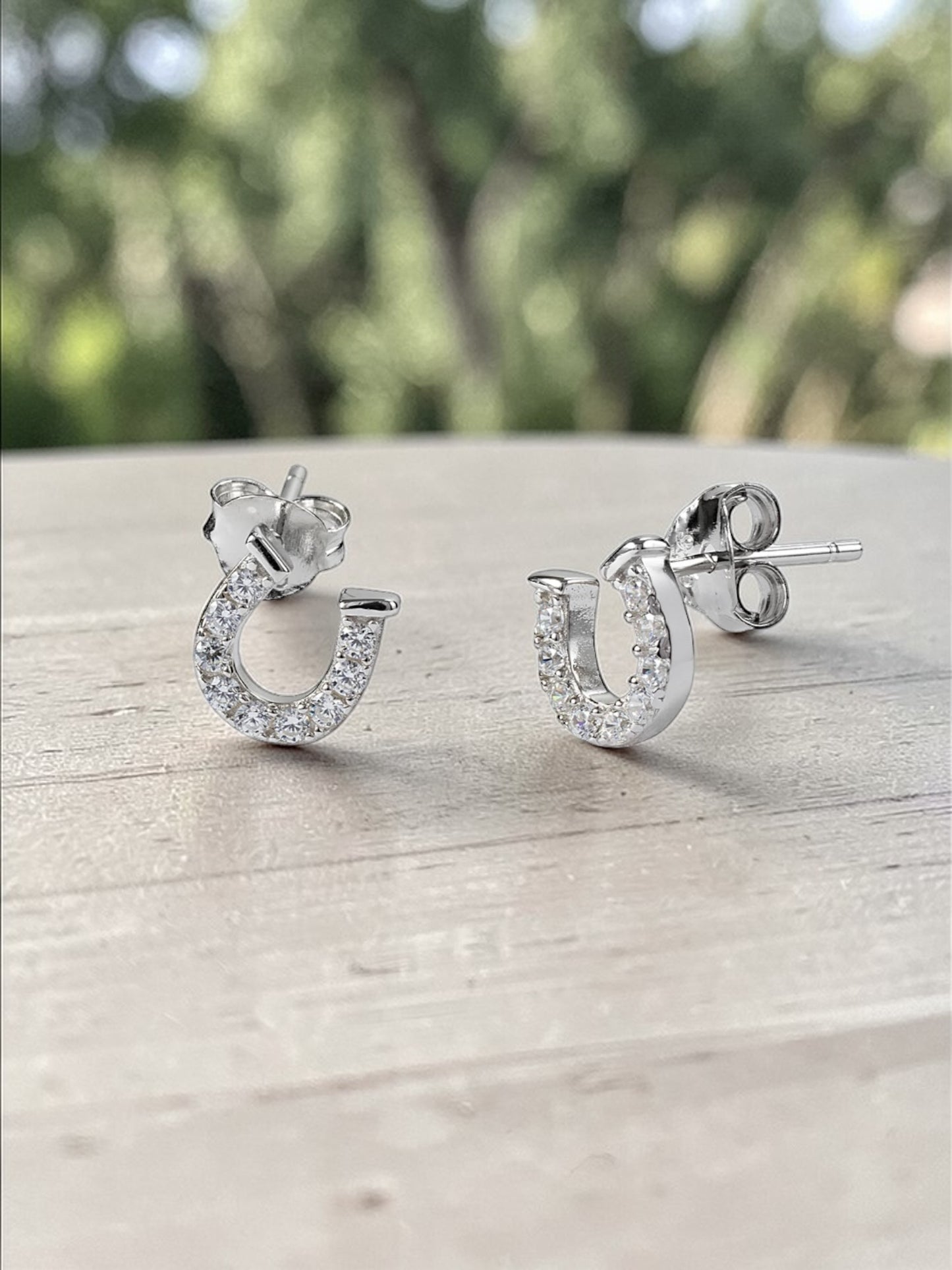 Kelly Herd Horseshoe Earrings