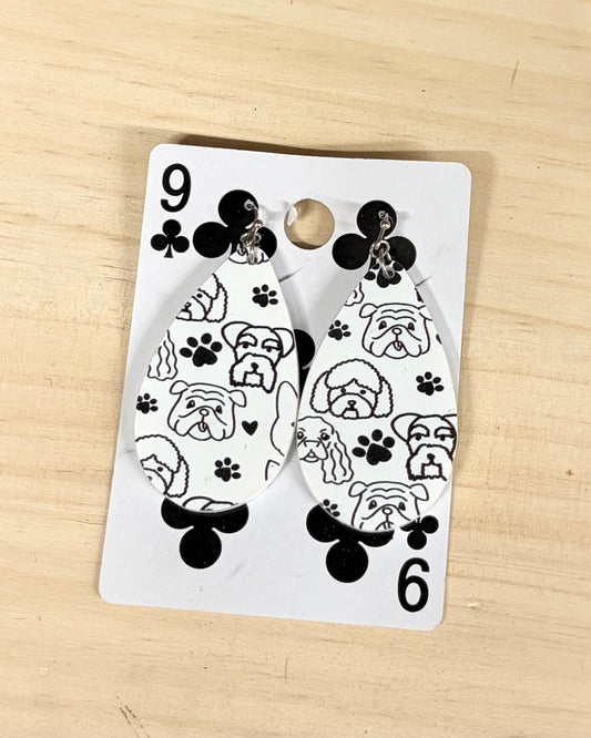 Gone To The Dogs Earrings