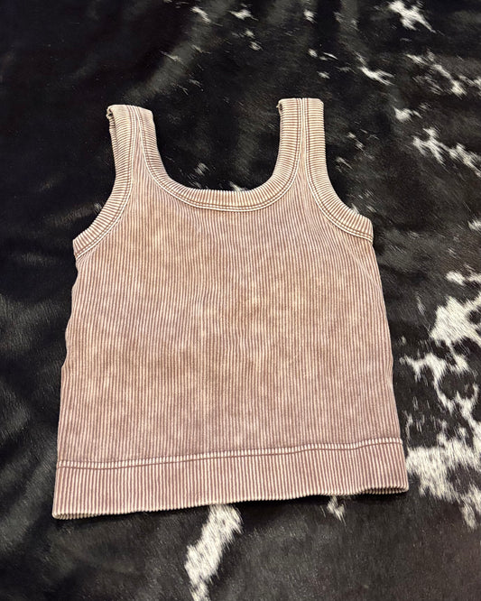 The Becca Tank - Mocha