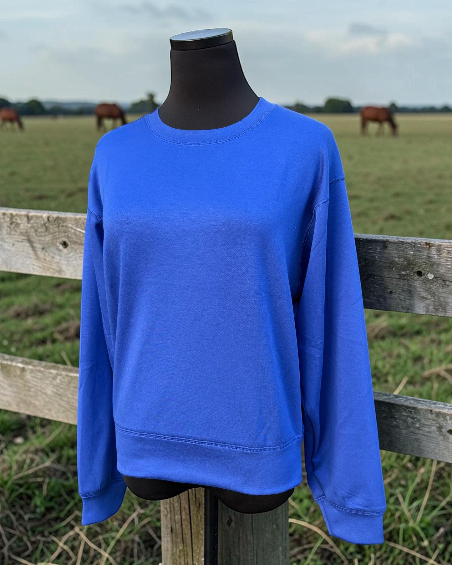 Cobalt Crewneck