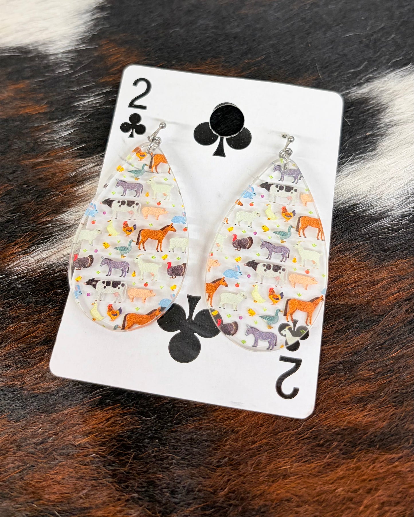 Farm Animal Earrings