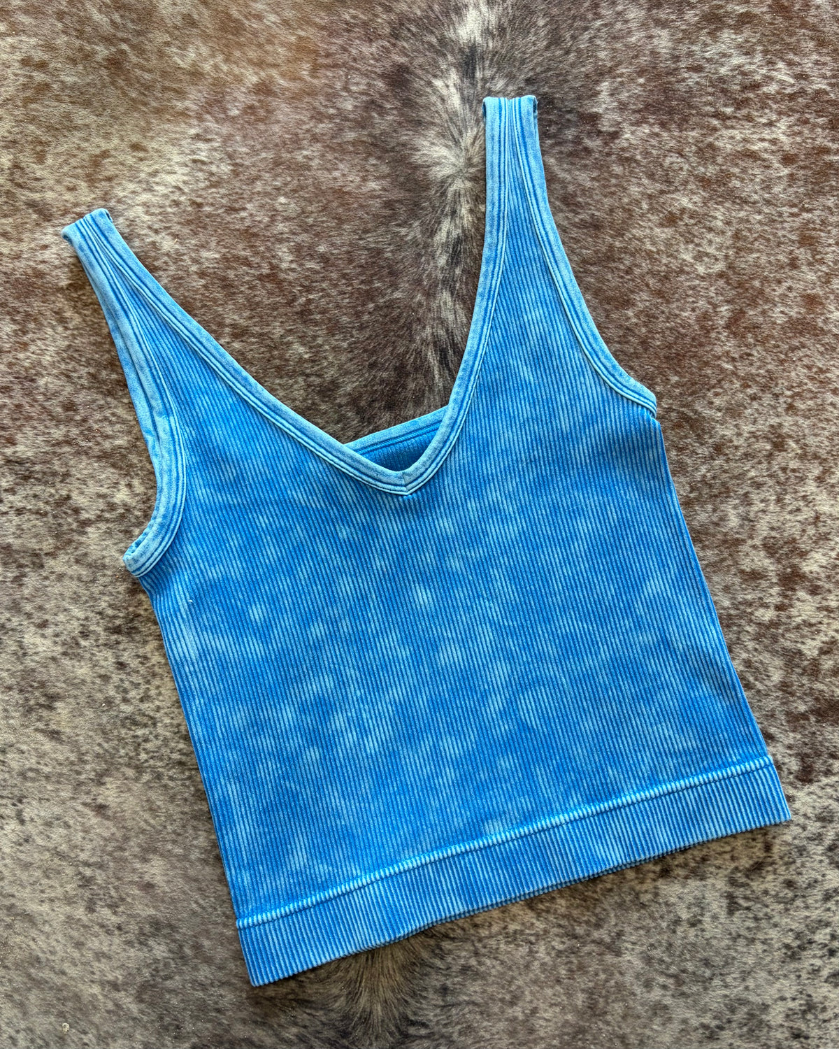 The Jayden Tank - Bright Blue
