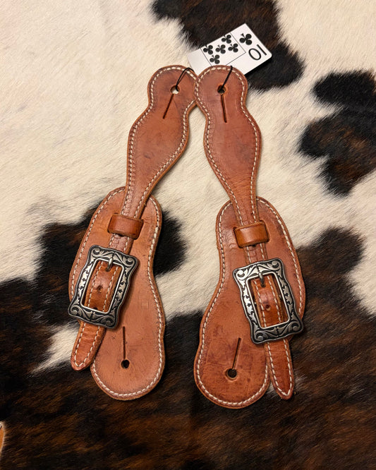 Mens Visalia Leather Spur Strap