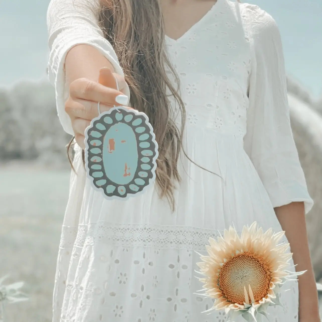 Turquoise Stone Air Freshener