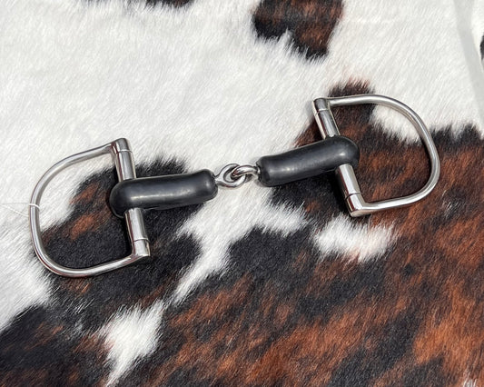 Soft Rubber D Ring Snaffle