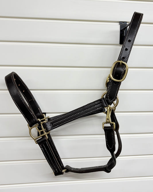 Rivet Leather Halter