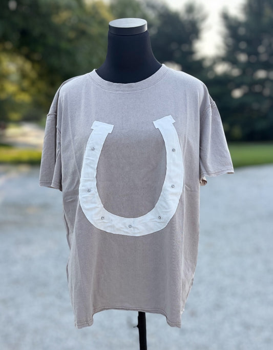 Lucky Charm Horseshoe Top