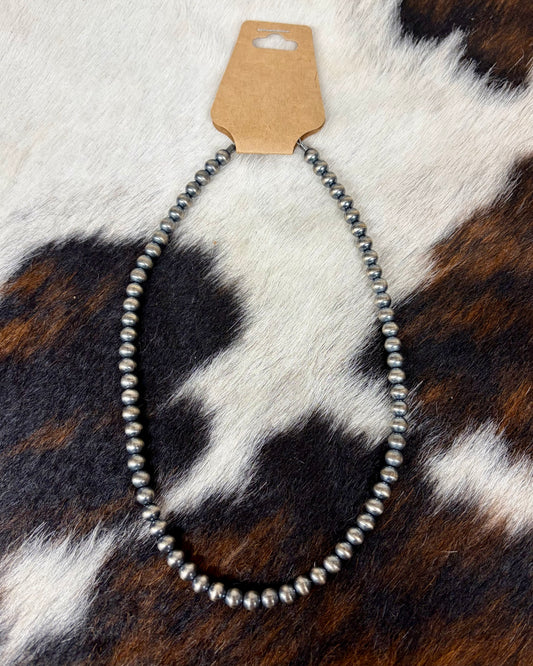 Authentic 6mm Necklace - 16"