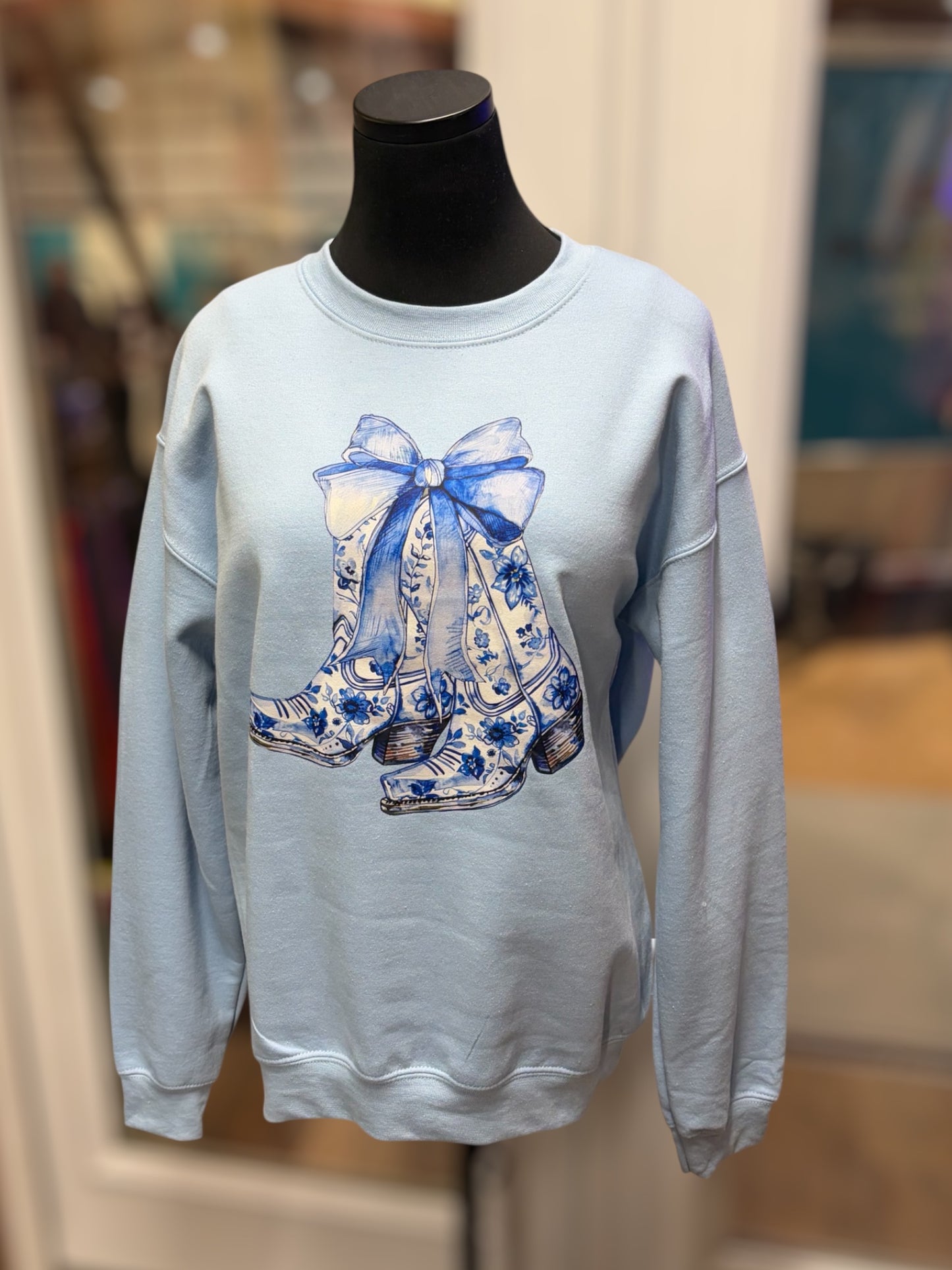 Blue Belle Crewneck