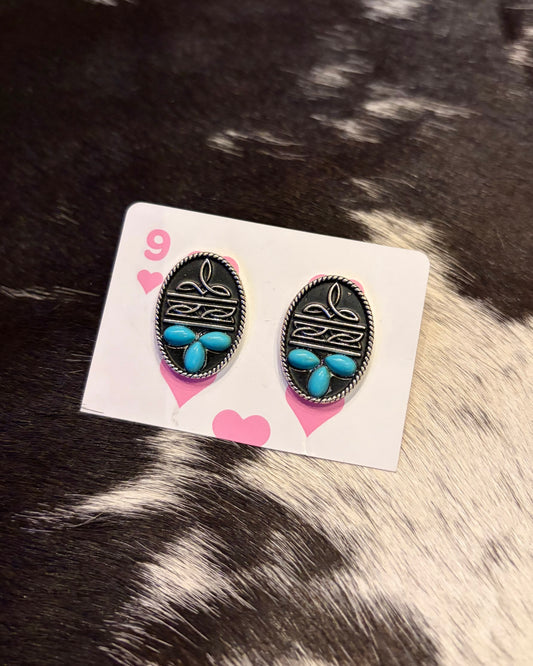 Boot Stitch Earrings