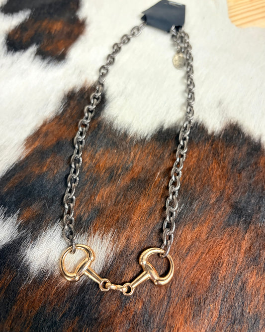 Snaffle Bit Necklace